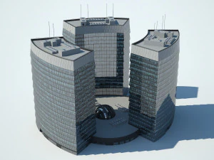 Business Centre 3D Model