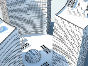 Business Centre 3D Model