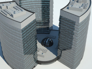 Business Centre 3D Модель
