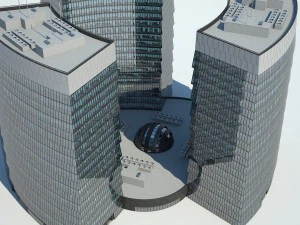 Business Centre 3D Model