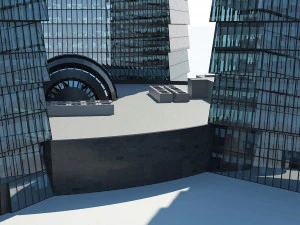 Business Centre 3D Model