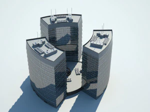 Business Centre 3D Model