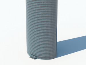 Generic Skyscraper Tower 3D Модель