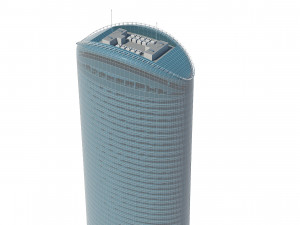 Generic Skyscraper Tower 3D Модель