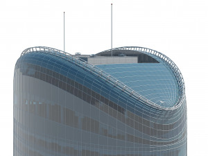 Generic Skyscraper Tower 3D Модель