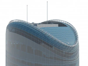 Genel G&ouml;kdelen Kulesi 3D Model