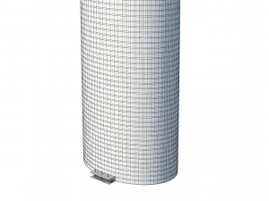 Generic Skyscraper Tower 3D Модель