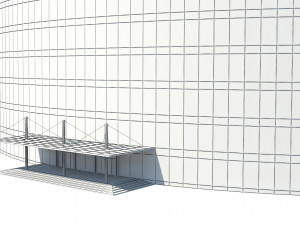 Generic Skyscraper Tower 3D Модель