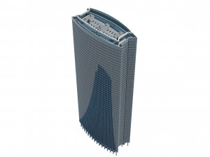 Skyscraper 3D-Modell
