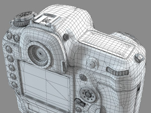 NIkon D5 Body 3D 模型