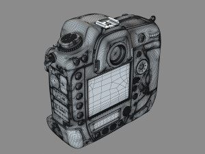 NIkon D5 Body 3D 模型