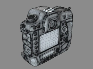 NIkon D5 Body 3D Model