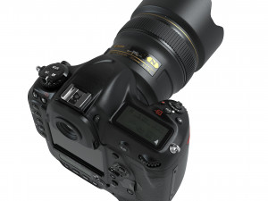 Nikon D5 Digital SLR Camera Modelo 3D