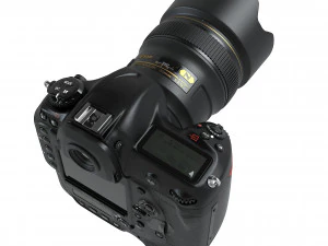 Nikon D5 Digital SLR Camera 3D Model