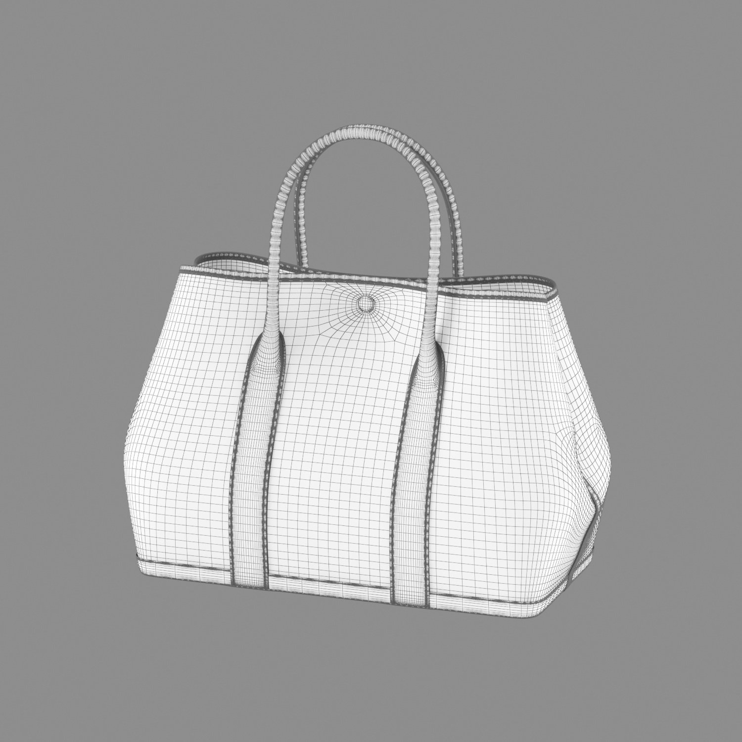 Hermes Garden Party 36 Bag 3D Model in Other 3DExport