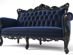 Belle de Fleur French Love Seat Modello 3D