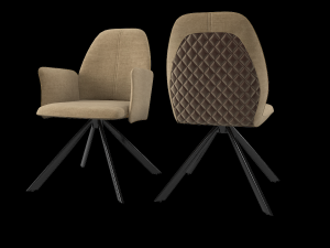 Robin swivel Chairs set Modelo 3D