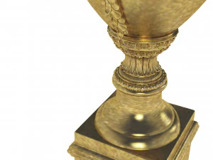 Golden Vase 3D Model