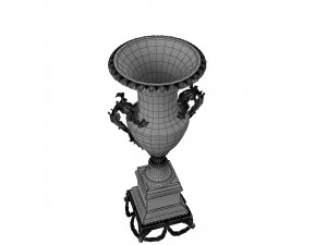Golden Vase 3D Model
