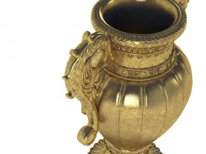 Golden Vase9 3D Model