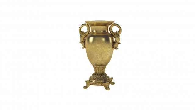 Golden Vase7 3D मॉडल .c4d .max .obj .3ds .fbx .stl .blend 