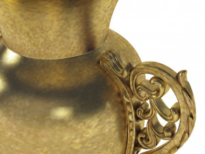 Golden Vase3 3D-Modell