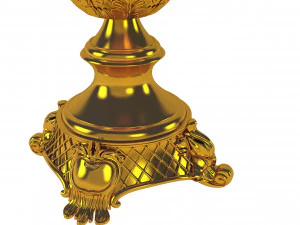 Golden Vase3 3D Model