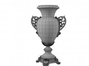 Golden Vase3 3D-Modell