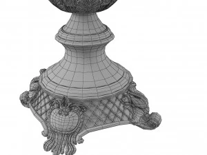 Golden Vase3 3D Model