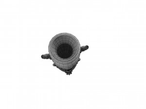 Golden Vase3 3D-Modell