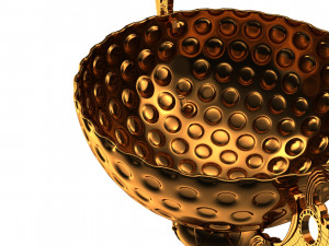 Golf ball vase cup Modello 3D