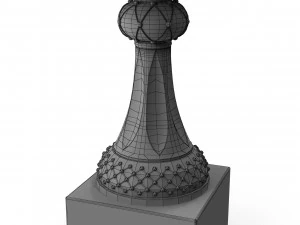 Golf ball vase cup 3D Model