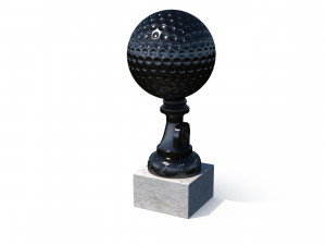 Golf winner sport cup 3D Model