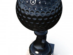 Golf winner sport cup 3D Model