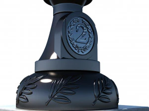 Golf winner sport cup 3D Model