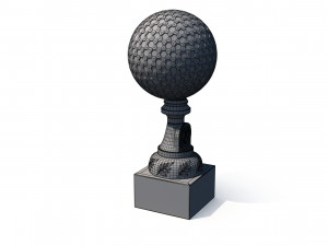 Golf winner sport cup Modelo 3D