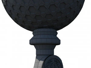 Golf winner sport cup 3D Model