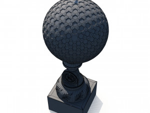 Golf winner sport cup Modelo 3D