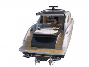Luxury yacht Concept 3D Model