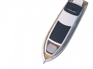 Luxury yacht Concept 3D Model
