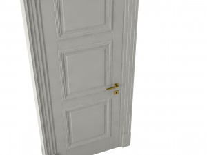Traditional Room Door 3D मॉडल