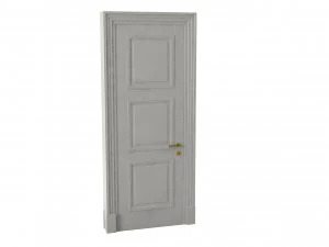 Traditional Room Door 3D Model