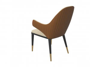 Kessada Diva Arm Chair 3D Model