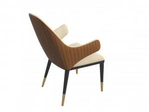Kessada Diva Arm Chair 3D Model