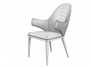 Kessada Diva Arm Chair Modelo 3D