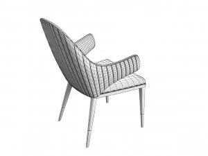 Kessada Diva Arm Chair 3D Model