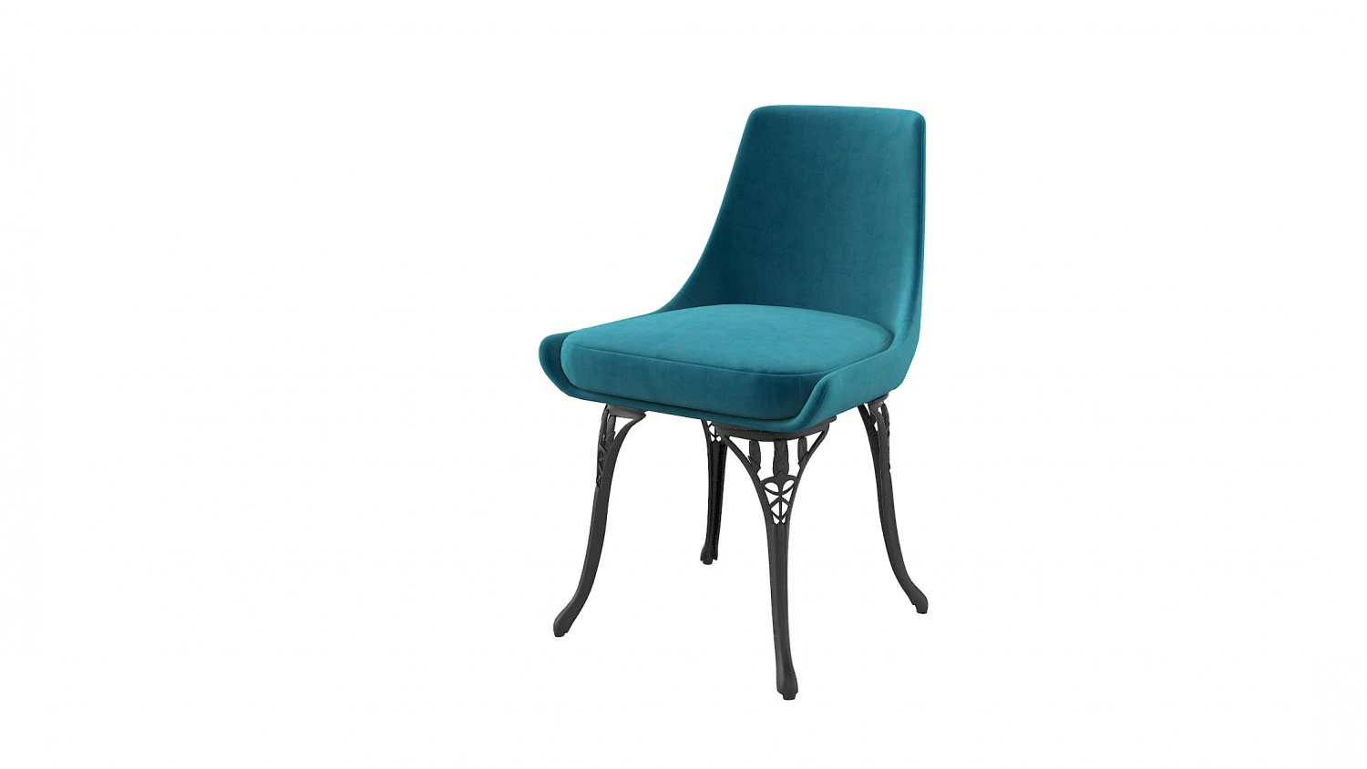 Bistro Modern Chair 3D Model .c4d .max .obj .3ds .fbx .stl .blend