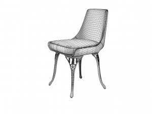 Bistro Modern Chair 3D Model