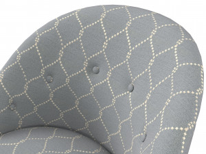Modern Koket Nessa Armchair 3D Model