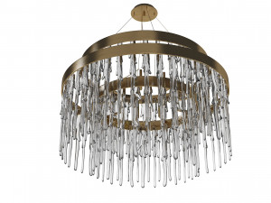 Glass Luxxu Babel Suspension Chandelier 3Dモデル